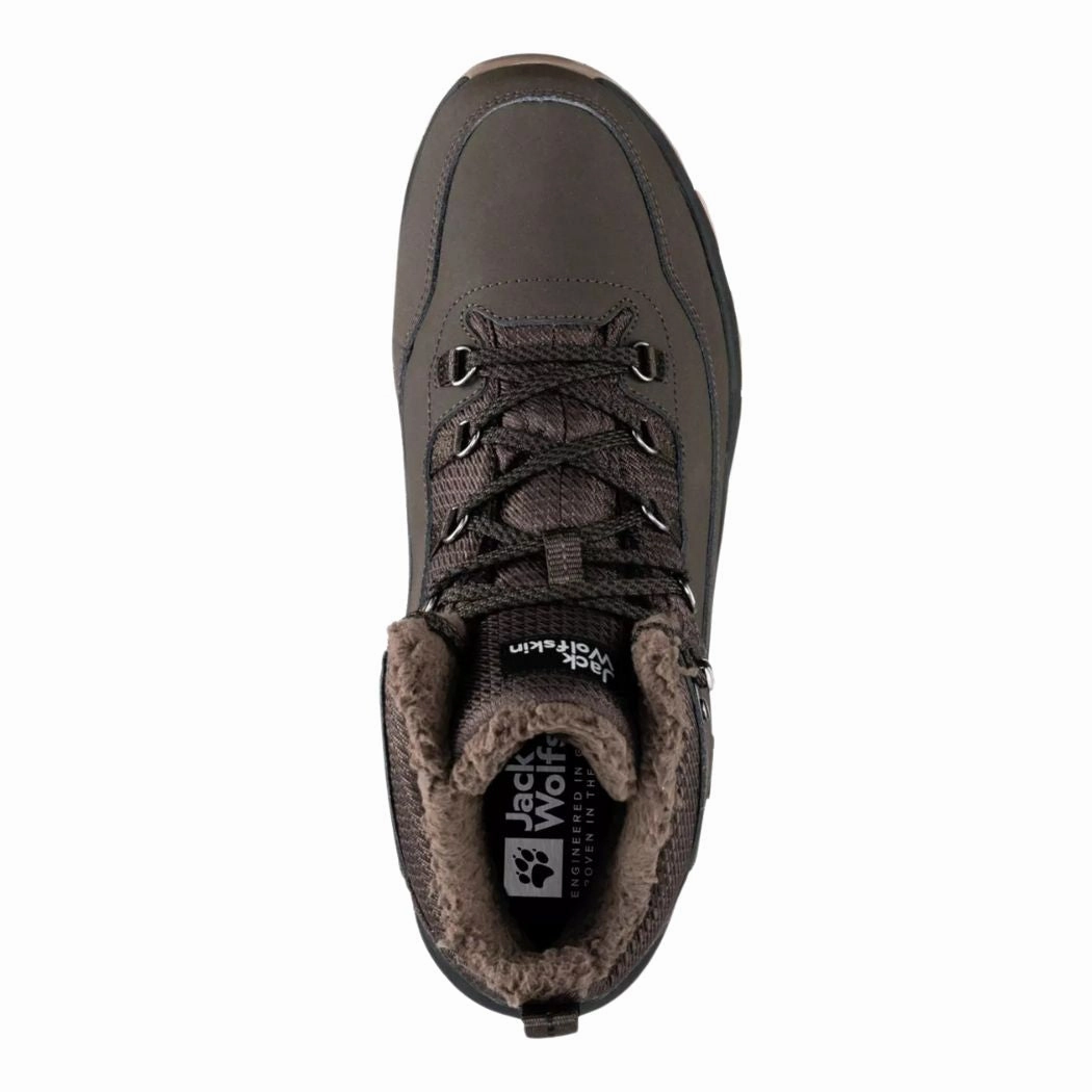 jack wolfskin Everquest Texapore Mid Men's Waterproof Winter Shoes Best Shoes For Beach Walking