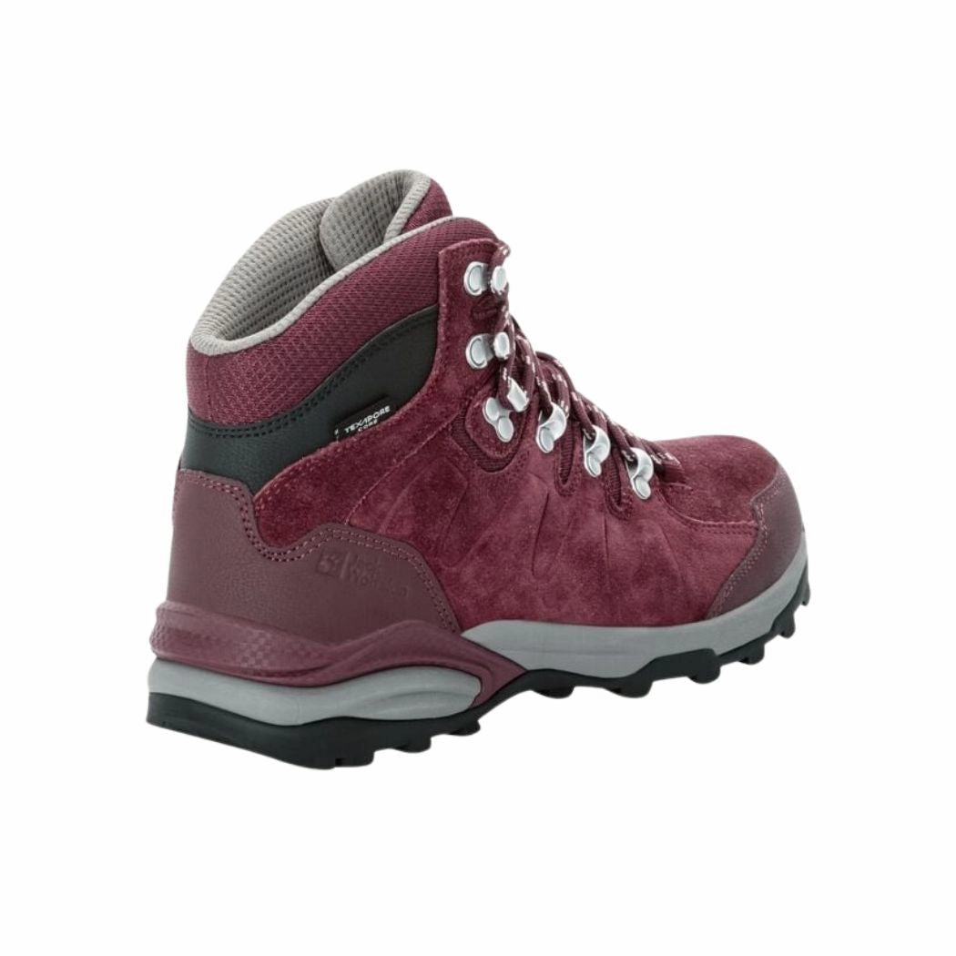 jack wolfskin Refugio Mid Women's Waterproof Hiking Shoes Outdoor Gear Hiking Shoes