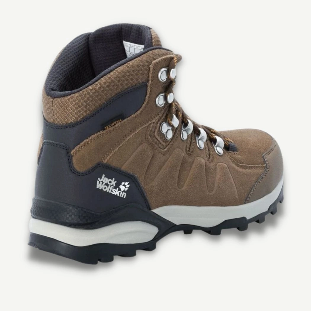 jack wolfskin Refugio Texapore Mid Women's Hiking Shoes Hiking Shoes At Kohls