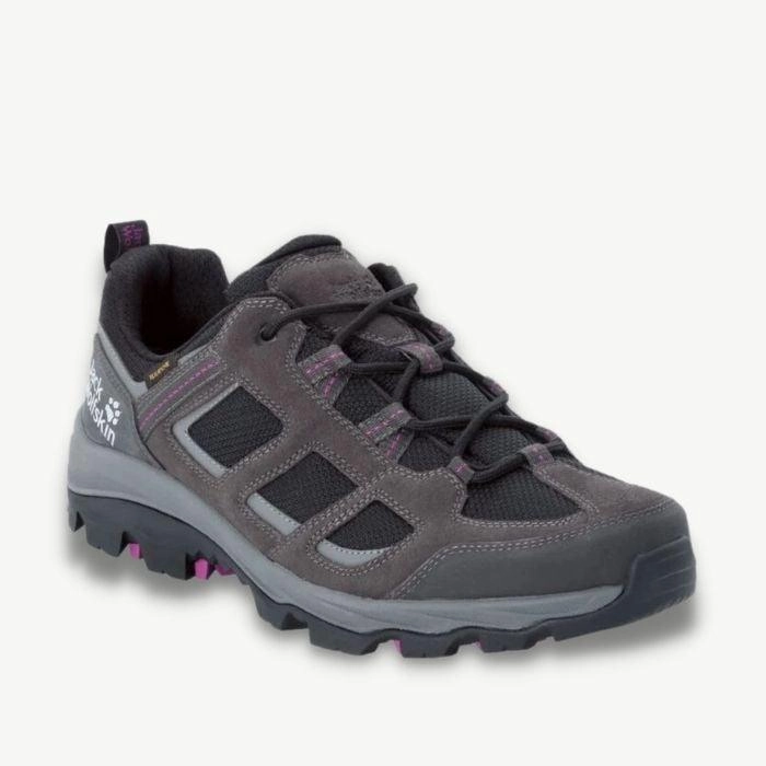 Winter Hiking Shoes Reviews jack wolfskin Vojo 3 Texapore Low Women's Waterproof Hiking Shoes