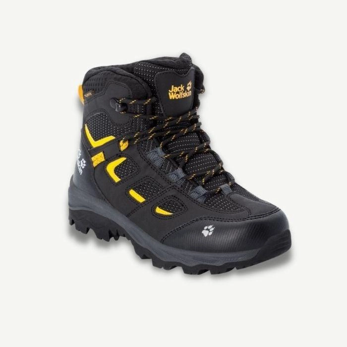 Best Hiking Shoes With Traction jack wolfskin Vojo Texapore Mid Kids Waterproof Hiking Shoes