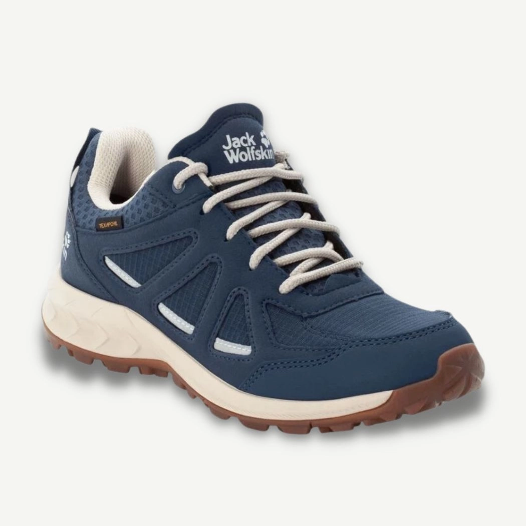 jack wolfskin Woodland 2 Texapore Low Women's Hiking Shoes Hiking Shoes Jasper