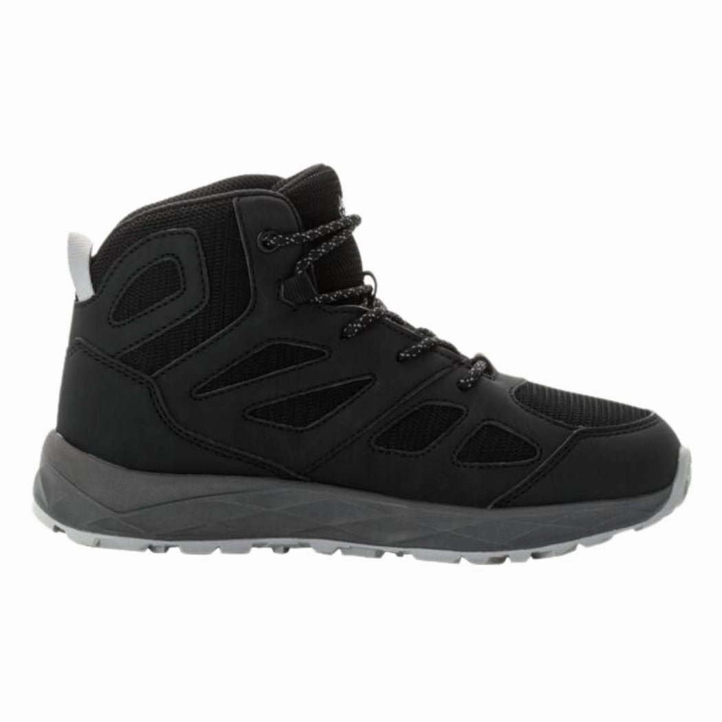 jack wolfskin Woodland 2 Texapore Mid Kids Waterproof HIking Shoes Best Hiking Shoes For Walking In Water