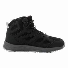 Rocker Bottom Hiking Shoes jack wolfskin Woodland 2 Texapore Mid Kids Waterproof HIking Shoes