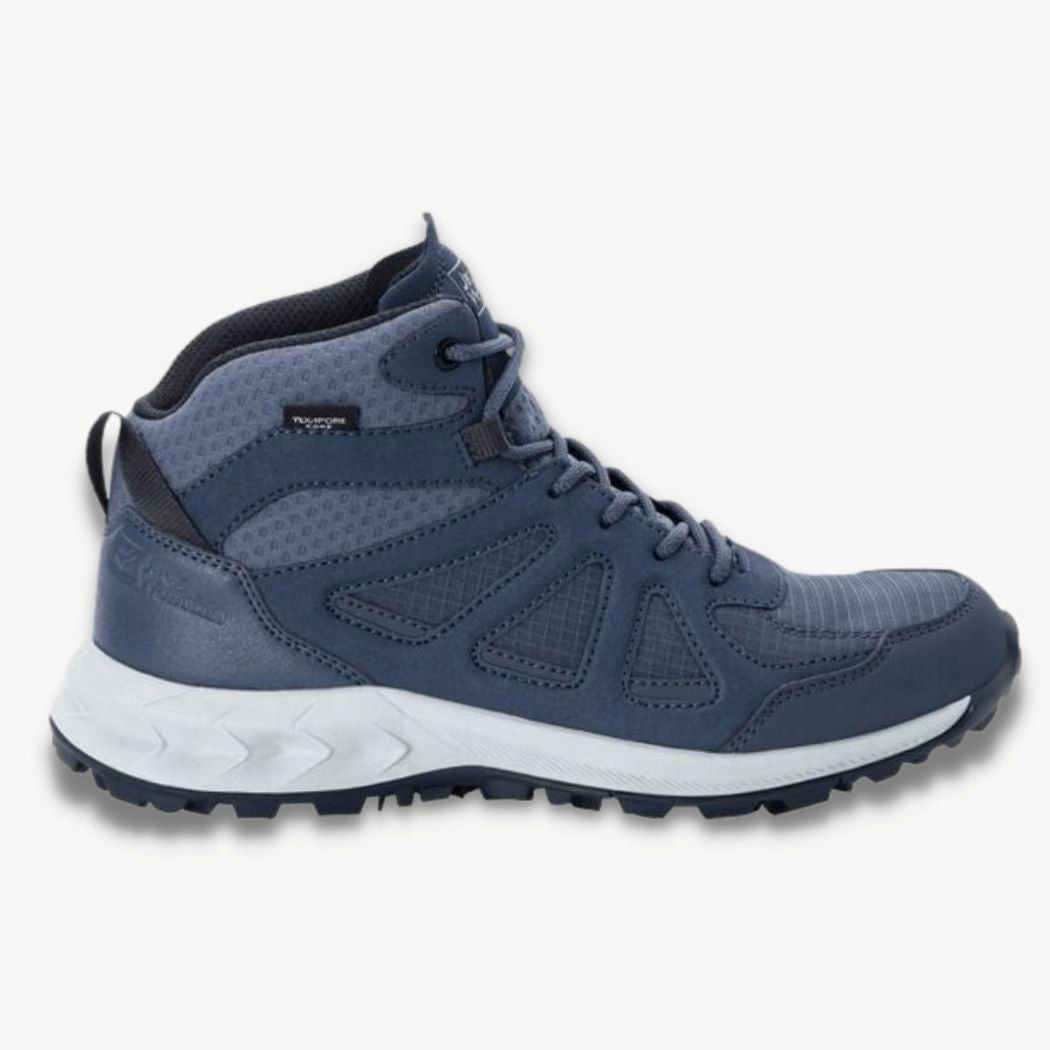 jack wolfskin Woodland 2 Texapore Mid Women's Waterproof Hiking Shoes Best High Top Hiking Shoes