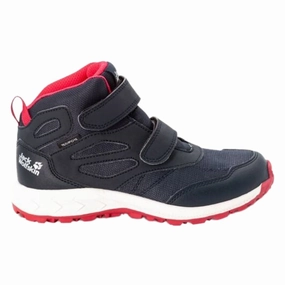 Hiking Shoes Snow And Rock jack wolfskin Woodland Texapore Mid VC Kids Waterproof Hiking Shoes