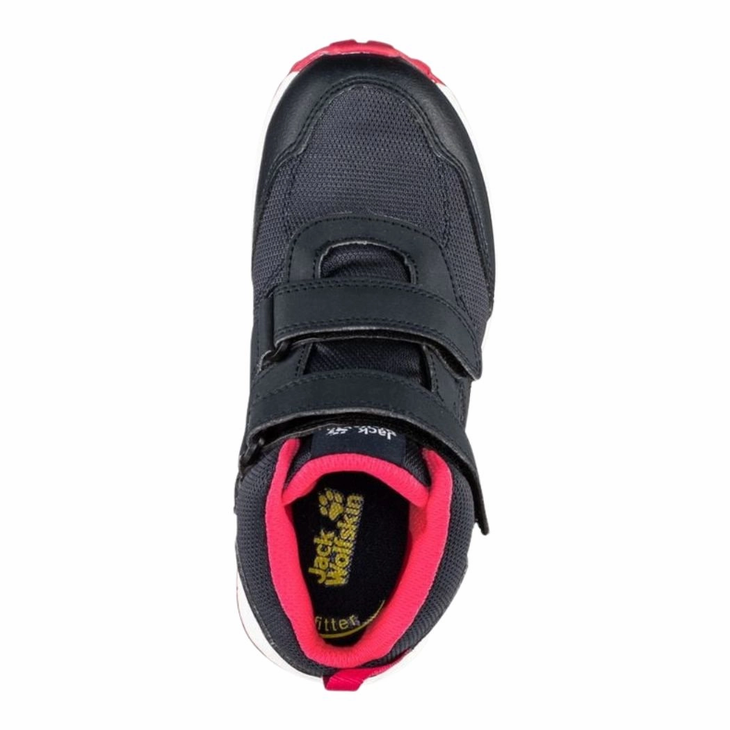 jack wolfskin Woodland Texapore Mid VC Kids Waterproof Hiking Shoes Hiking Shoes With Shorts