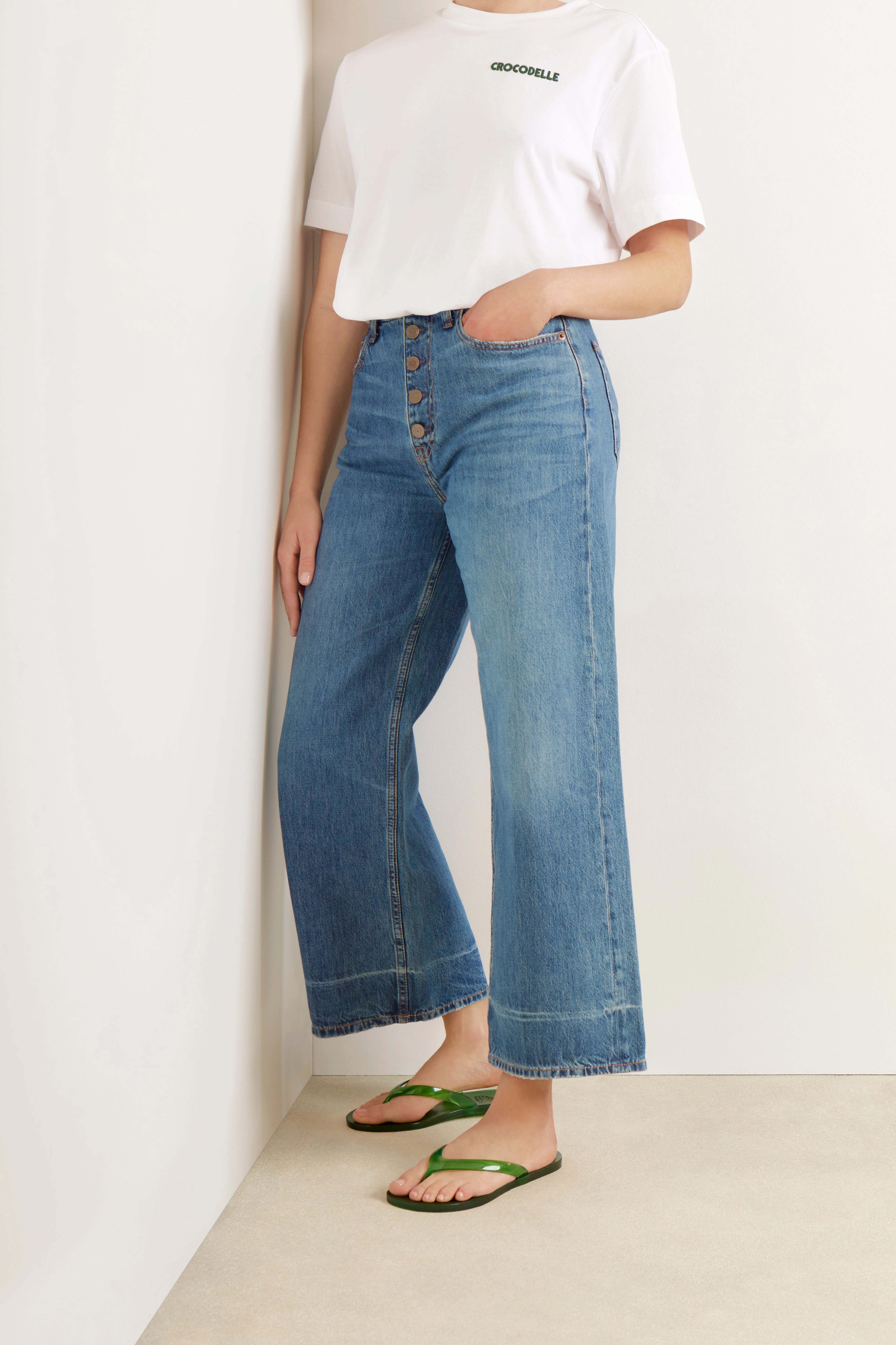 Jelly Flip Flop Clear Patent Sandals