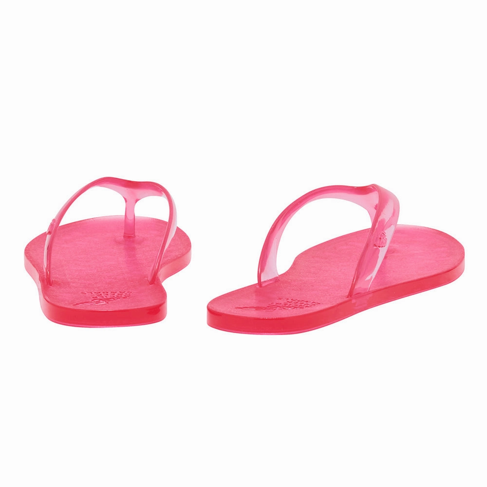 Sandals Waterproof With Straps Open Toe Size 11 Wide Jelly Flip Flop Pink