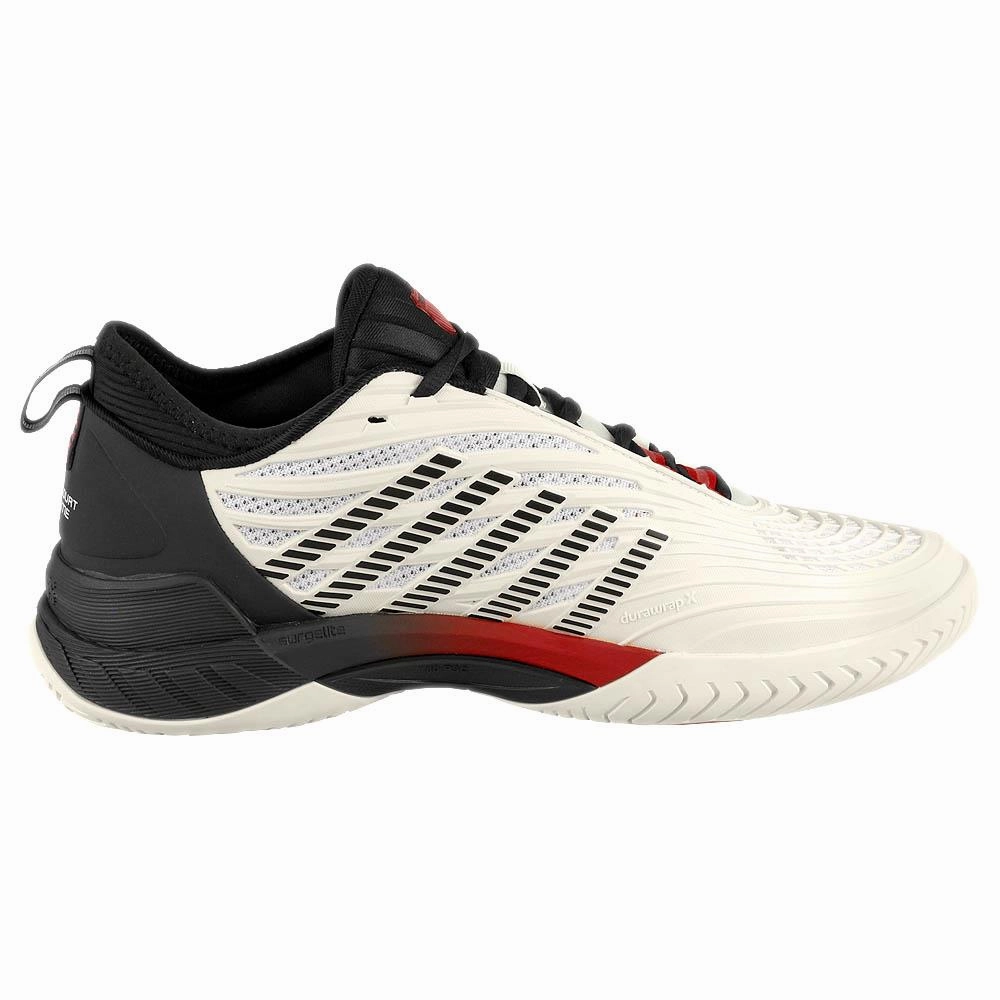 Tennis Shoes With Star K-Swiss Men's Hypercourt Supreme 2 - White/Stretch Limo