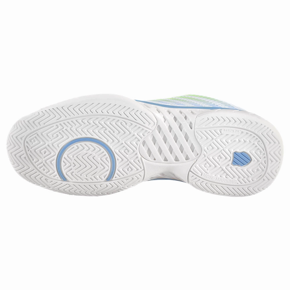 Fila Tennis Shoes K-Swiss Women's Hypercourt Express 2 - Lucent White/Dutch Canal