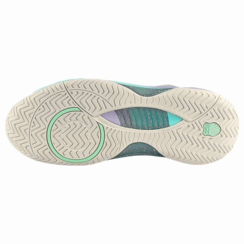 K-Swiss Women's Hypercourt Supreme 2 - Lilac Gray/Nimbus Cloud Tennis Shoe Recycling