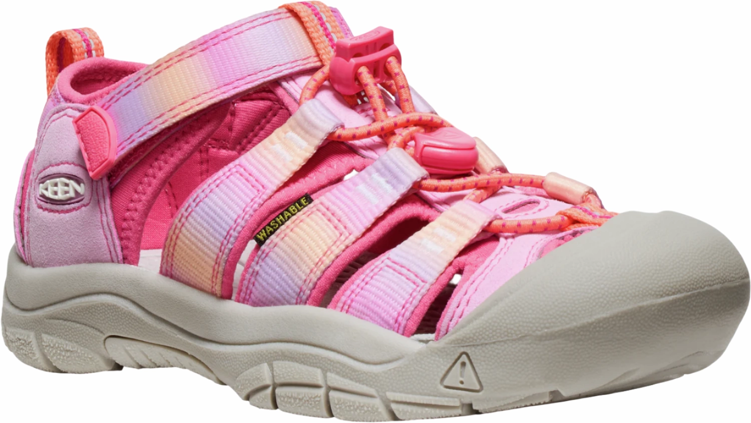 Keen Big Kids' (Sizes 1-7) Newport H2 Youth Sandal - Hot Pink/Orchid Petal Pearl Sandals Heels