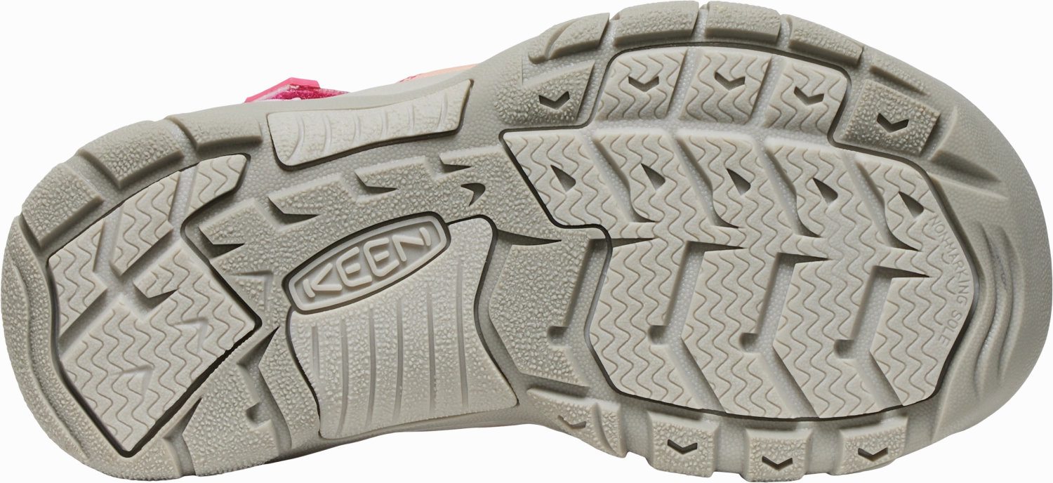 Keen Big Kids' (Sizes 1-7) Newport H2 Youth Sandal - Hot Pink/Orchid Petal Flowt Sandals