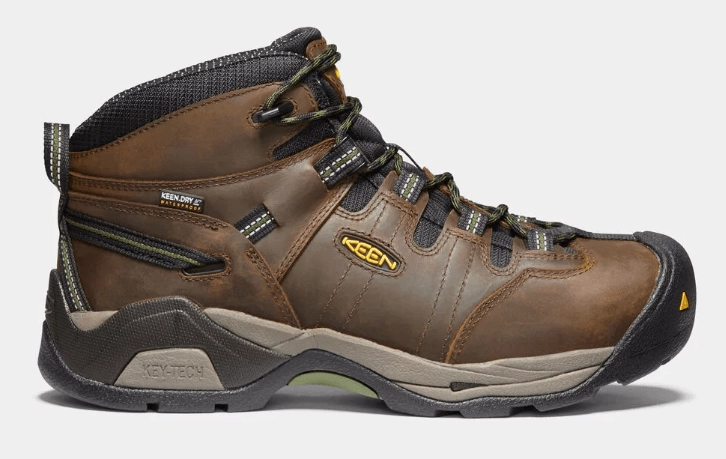 Keen Detroit XT Waterproof Steel Toe Boot Best Mid Cut Hiking Shoes