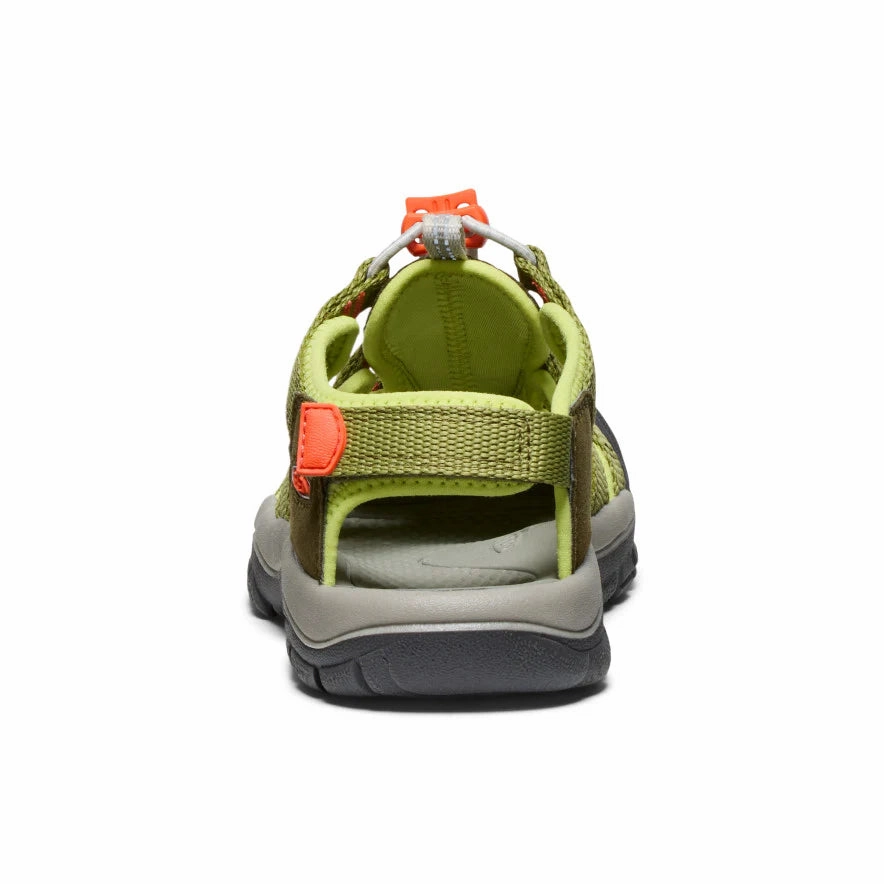 Keen Kids' (Sizes 8-13) Newport Boundless Children's Sandal - Dark Olive/Scarlet Ibis Sandals Arch