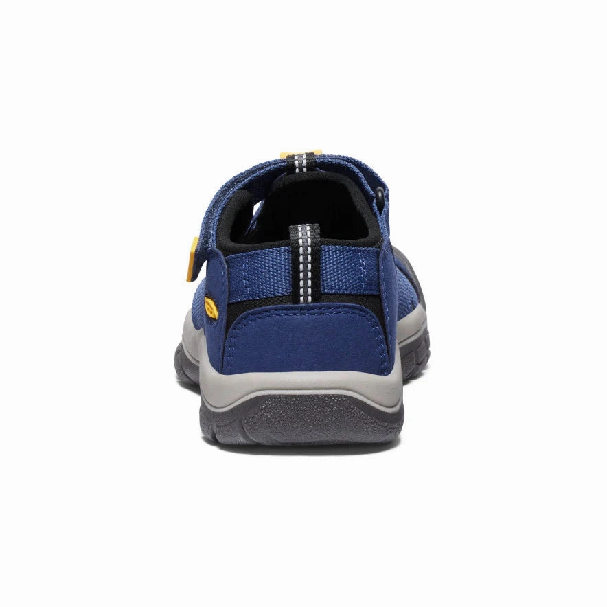 Low Platform Sandals Keen Little Kids' (Child Sizes 8-13) Newport H2 Child Sandal - Naval Academy/Keen Yellow