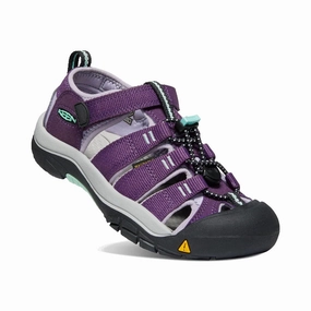 China Hiking Shoes Keen Little Kids' Newport H2 Sandal - Purple Pennant/ Lavender Gray