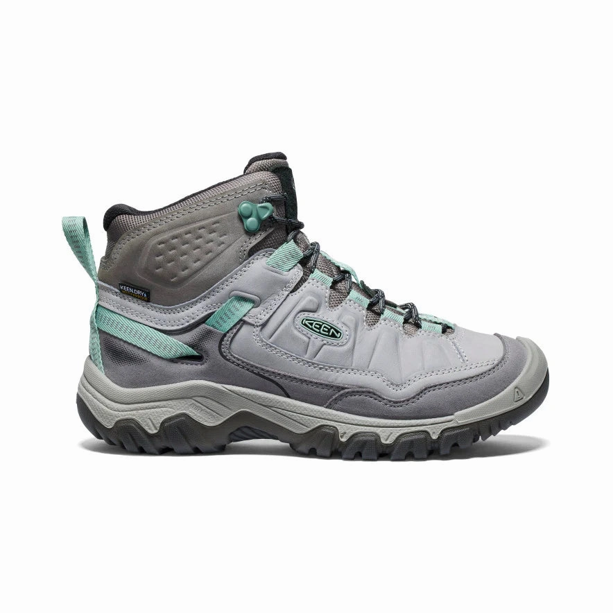 Keen Women's Targhee IV Mid Waterproof Boot - Alloy/Granite Trail Sneakers Vs Hiking Shoes