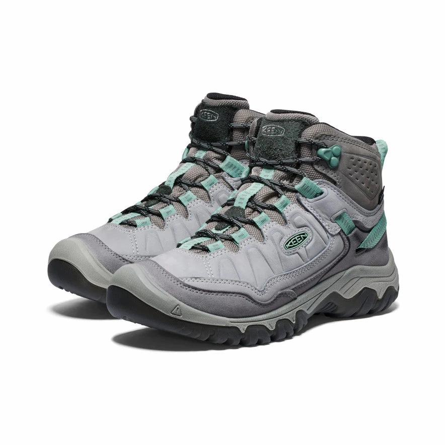 Keen Women's Targhee IV Mid Waterproof Boot - Alloy/Granite Hiking Shoes Auckland