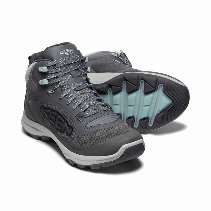 Keen Hiking Shoes Keen Women's Terradora Flex Waterproof Boot - Magnet/Cloud Blue