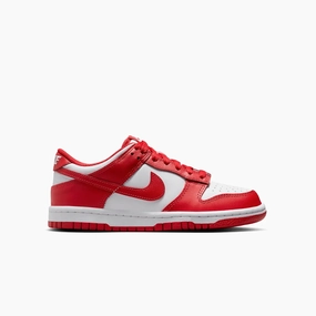 Kid's Dunk Low "White University Red" Grade School Cheap Basketball Shoes Philippines