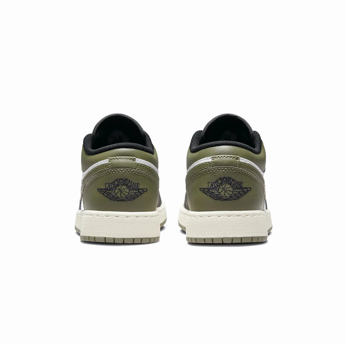 Volleyball Shoes Vs Basketball Shoes Kids Air Jordan 1 Low 'Black Toe Medium Olive'