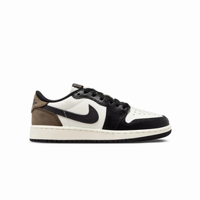 Kids Air Jordan 1 Low OG 'Mocha' Basketball Shoes All Star