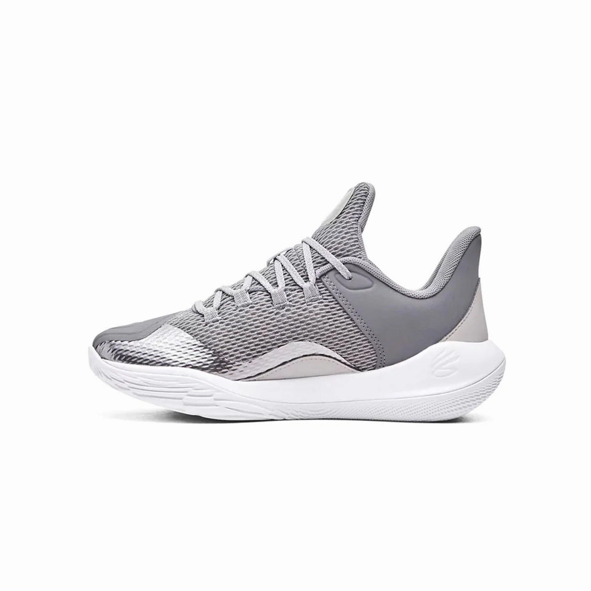 Kids Curry 11 'Future Wolf' White Blue Basketball Shoes