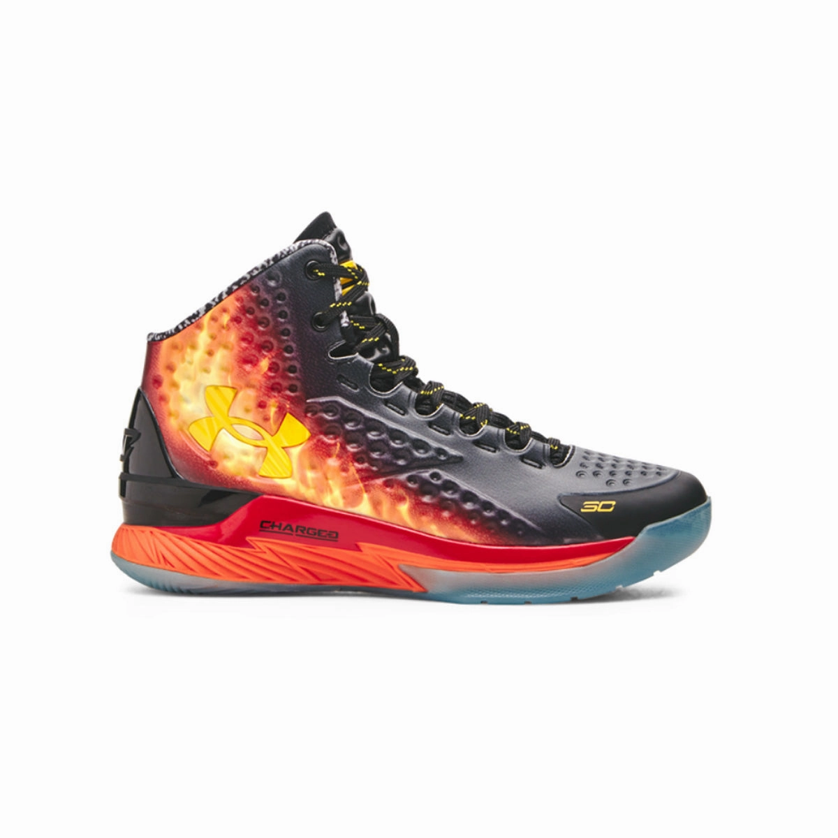 Postmove Mid Basketball Shoes Kids Curry 1 'NBA Jam'