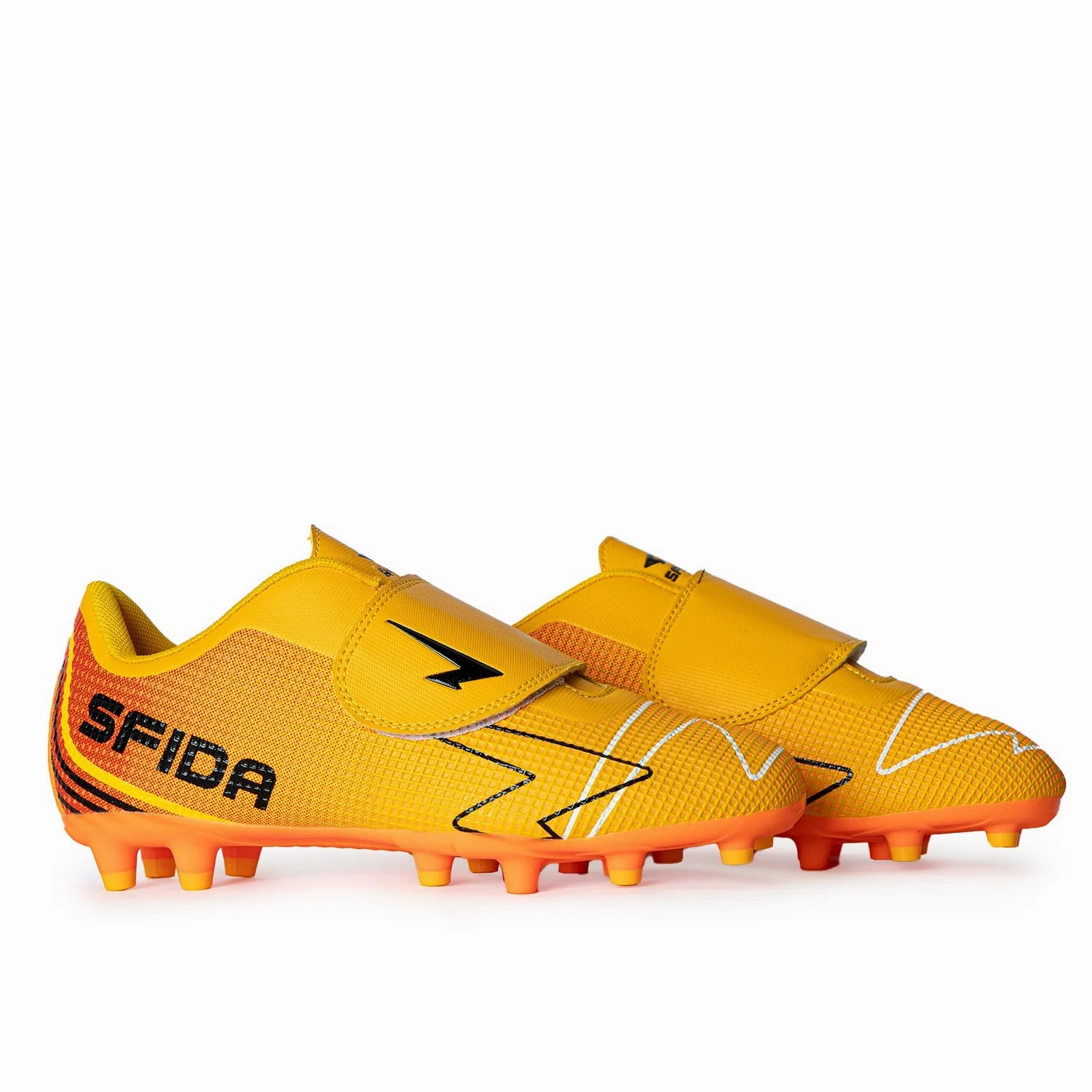 The Bottom Of Soccer Cleats Kids Sfida Conquer Junior (Velcro) Football Boot