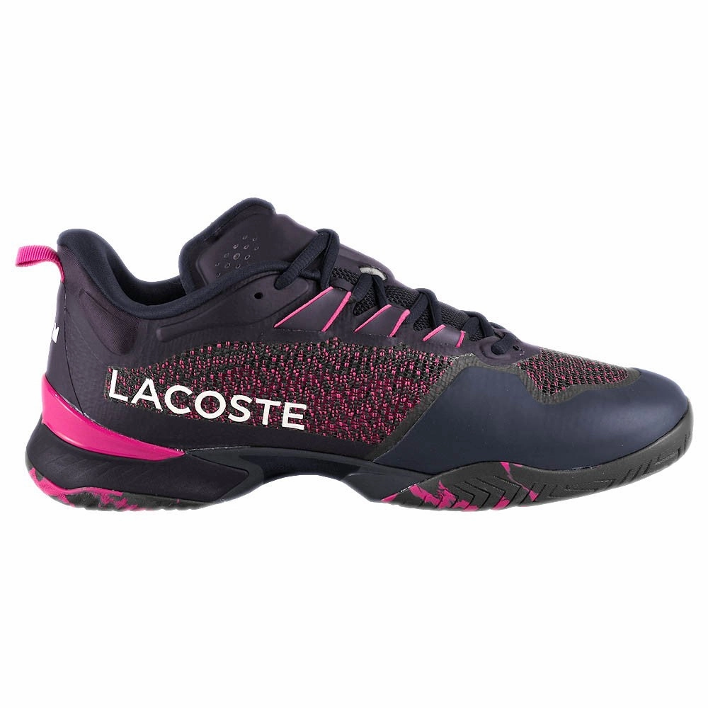 On Cloud Tennis Shoes Sale Lacoste Men's AG-LT23 Ultra Medvedev - Navy/Pink