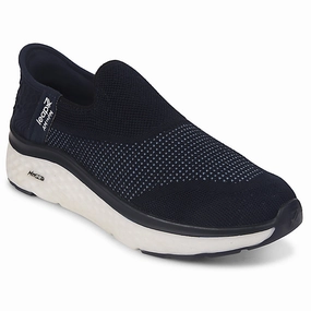 Leap7x Navy Blue Sports Non Lacing Walking Shoes For Men NITRUN-13 By Liberty These Shoes Were Made For Walking