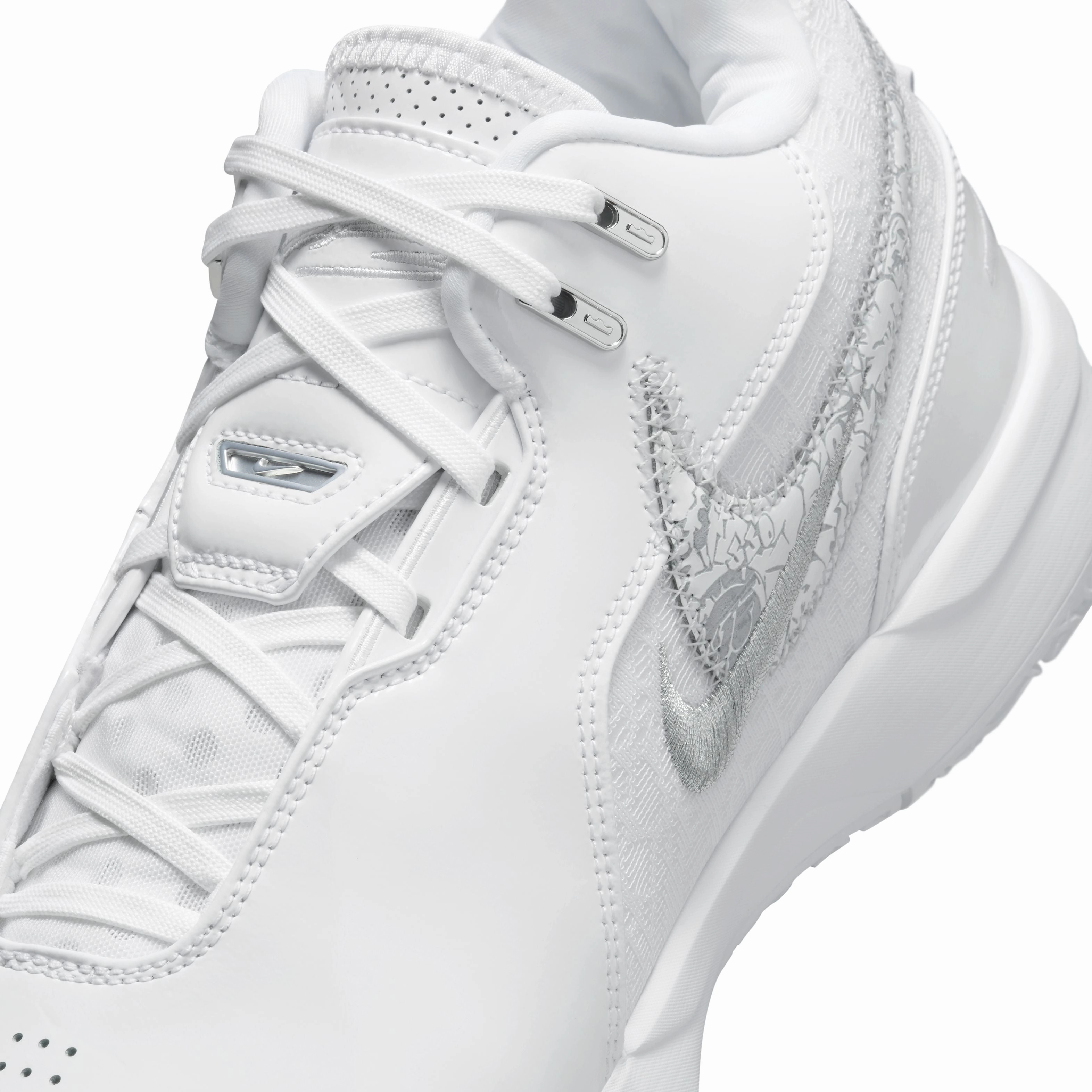 Melo 1.5 Basketball Shoes LeBron NXXT Gen AMPD EP 'White Smoke Grey'