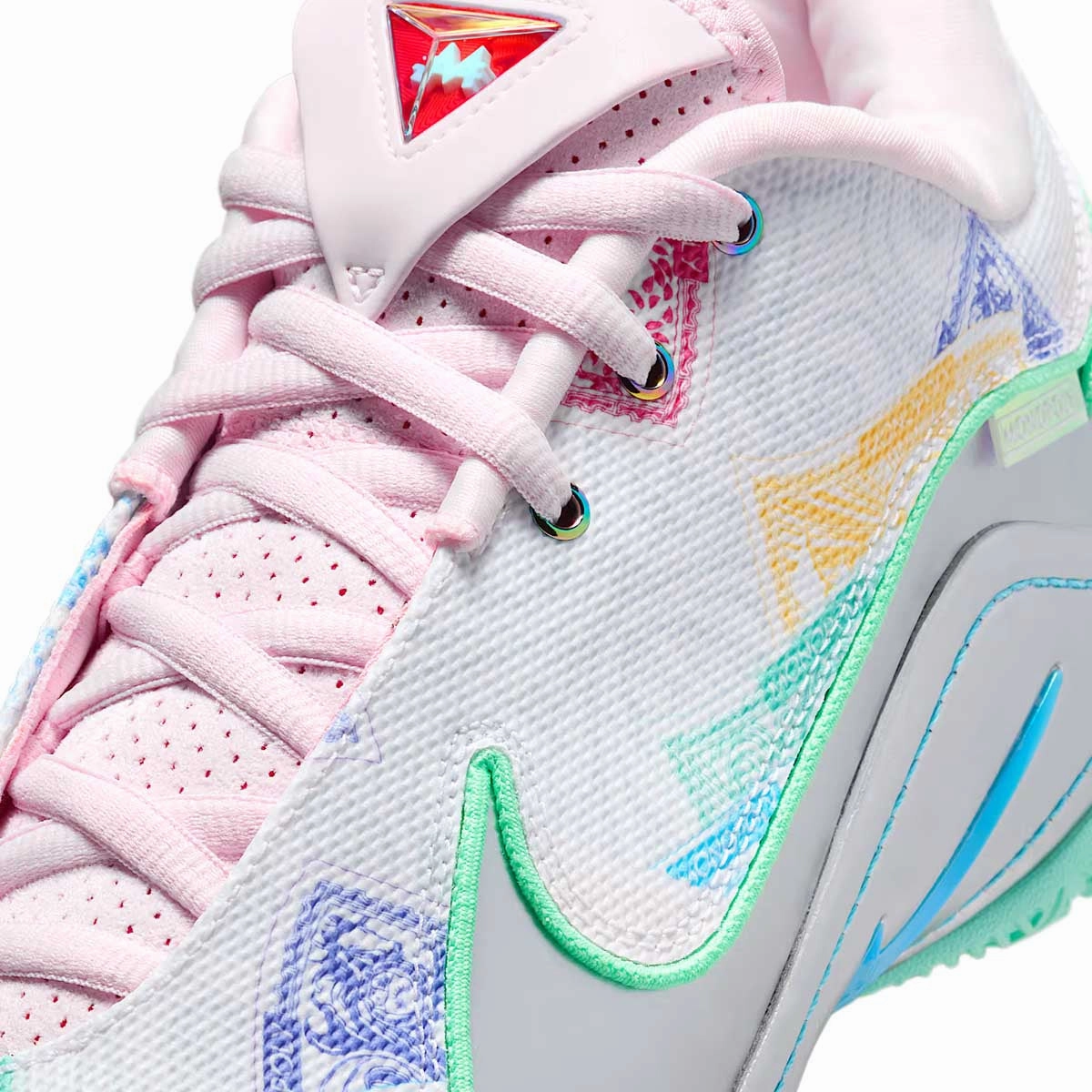 LeBron XXII 'Currency' EP 'White Green Glow' Basketball Shoes Youth