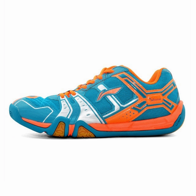 Beginner Badminton Shoes Li-Ning Men Saga Light Daily Badminton Shoes Training Breathable Anti-Slip Sneakers LiNing Sport Shoes AYTM085 AYTR041