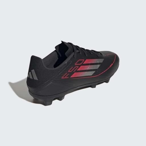 Tallest Adidas Shoes F50 LEAGUE FIRM/MULTI-GROUND BOOTS - Core Black / Iron Metallic / Lucid Red