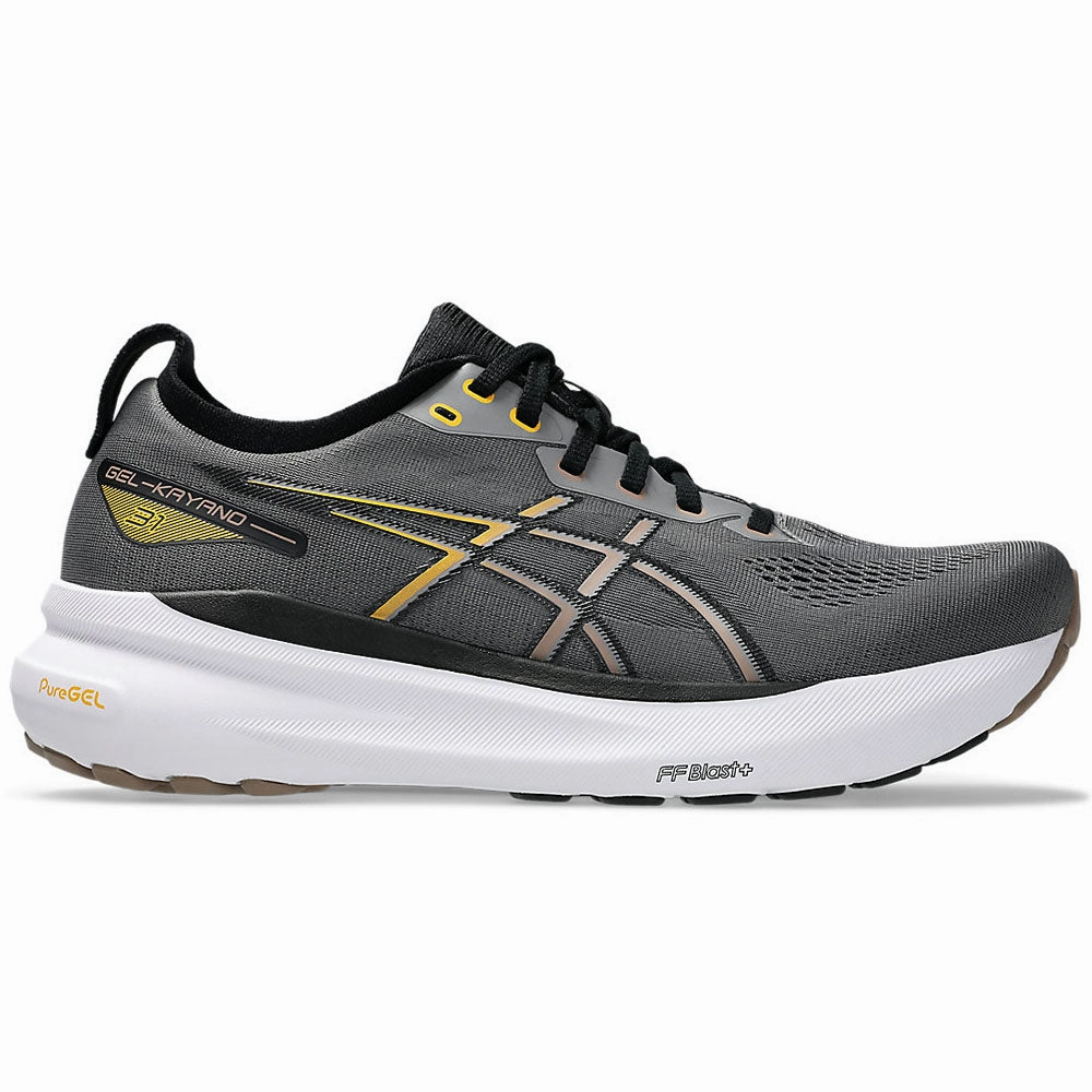 Asics 4e Width Shoes Men's Asics Gel-Kayano 31, Carbon/Taupe Grey, 9 D Medium