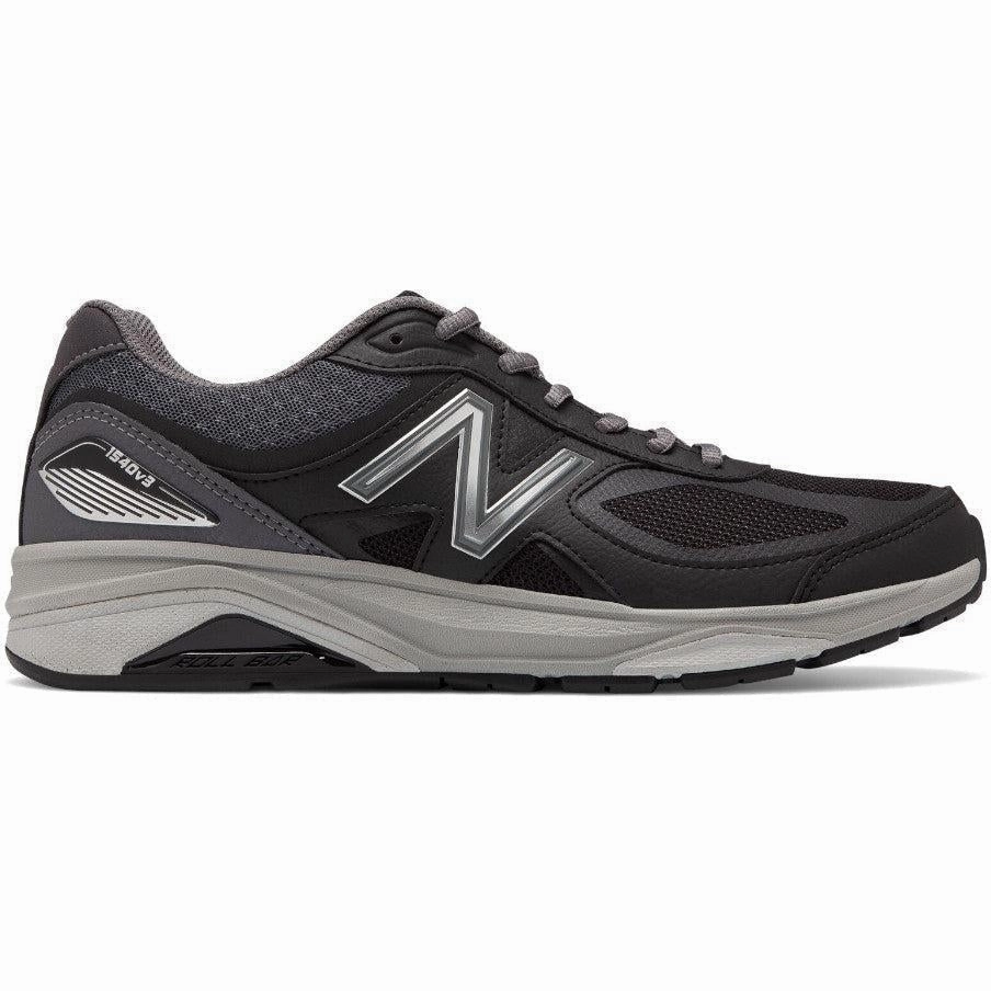 Orange New Balance Men's New Balance 1540v3, Black/Castlerock, 11.5 2E Wide