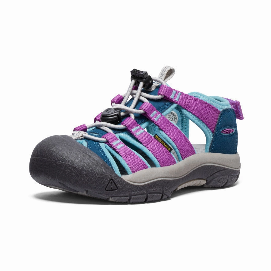 Little Kids' Newport Boundless Sandal  |  Legion Blue/Willowherb Waterproof Biker Shoes