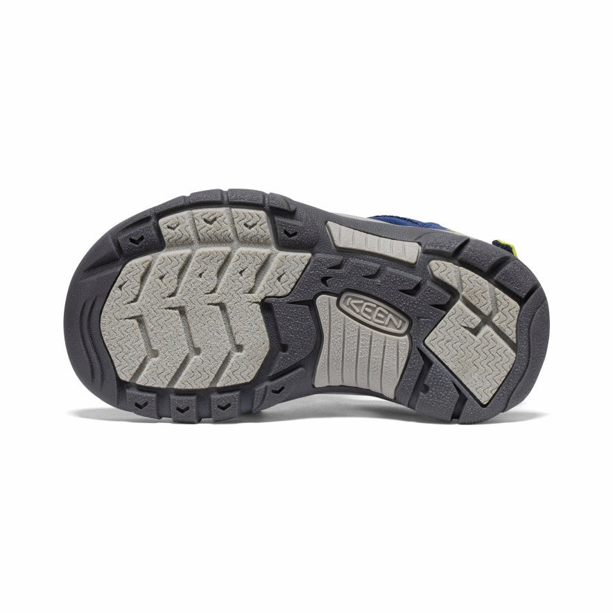 Little Kids' Newport Boundless Sandal  |  Naval Academy/Evening Primrose Silicone Shoe Covers Waterproof