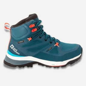 Sawtooth Hiking Shoes jack wolfskin Force Striker Texapore Mid Women's Waterproof Hiking Shoes