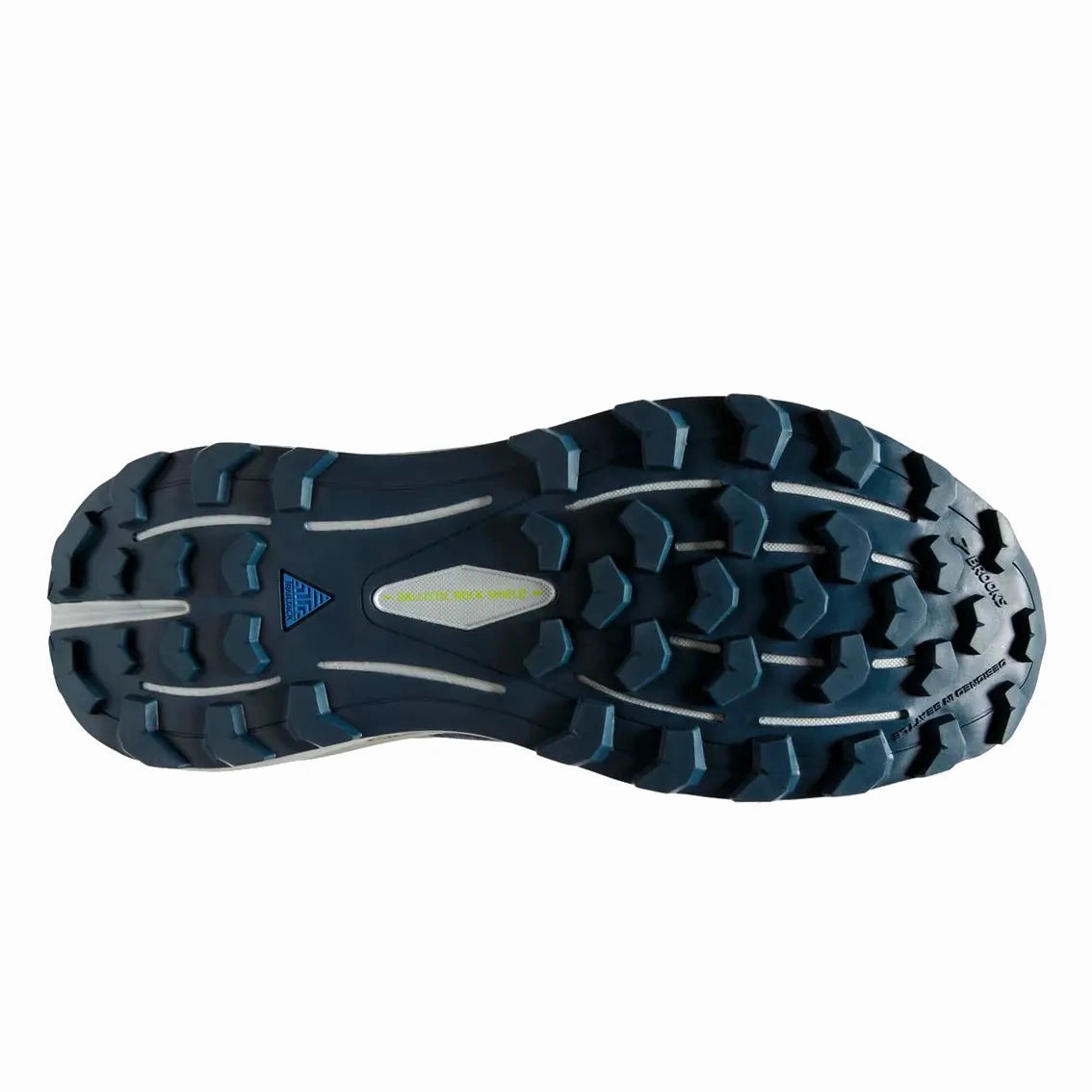 Mens Brooks Cascadia 16 - Titan / Peacoat / Nightlife Top Marathon Running Shoes