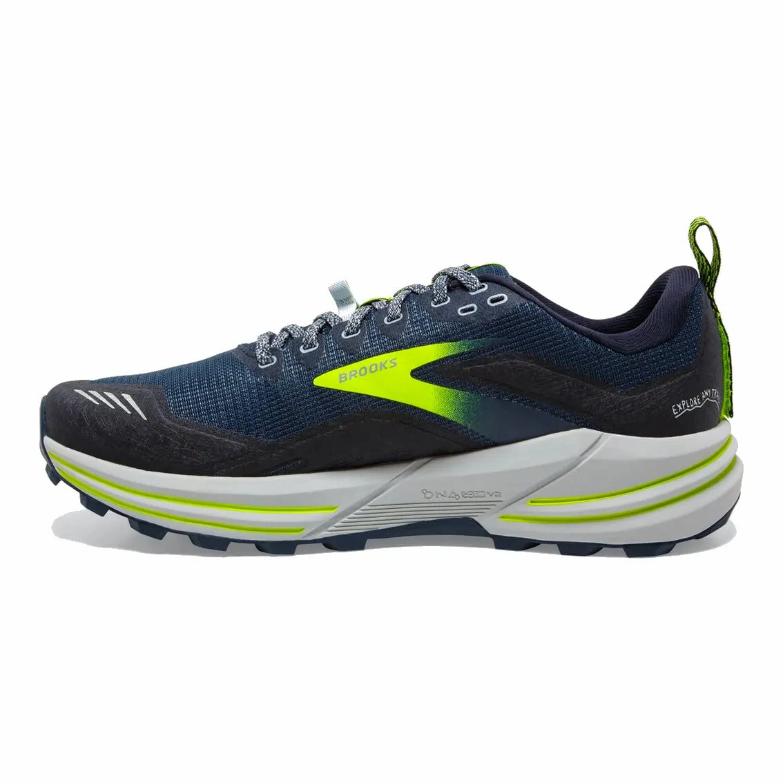 Running Shoes For Sprinters Mens Brooks Cascadia 16 - Titan / Peacoat / Nightlife