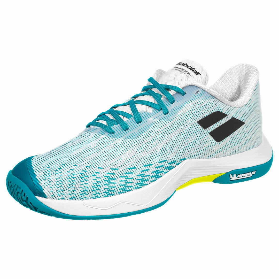 Badminton Shoes Badminton Shoes Babolat Men's Shadow Spirit 2 - White/Algier Blue