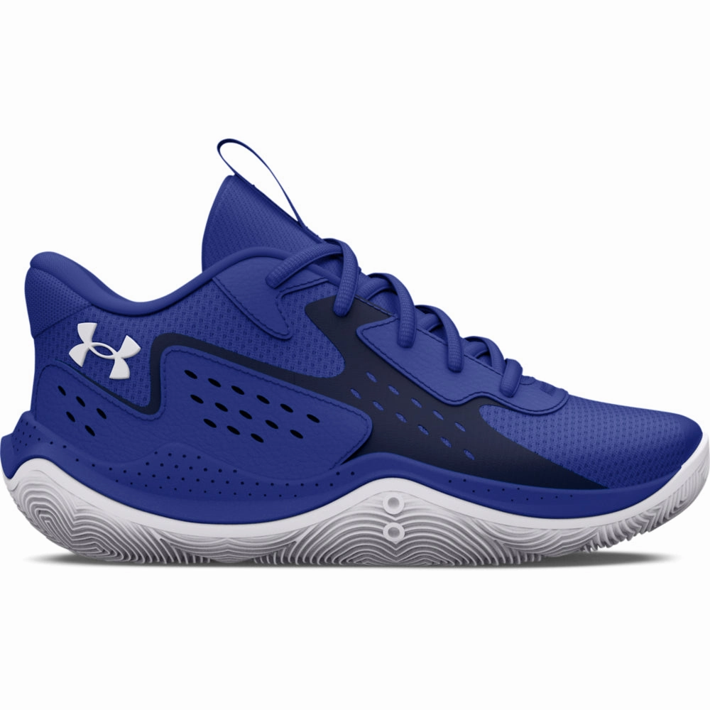 West Virginia Basketball Shoes Boys' Under Armour Kids Jet 23 Basketball Shoes