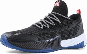 Youth Basketball Shoes Size 5.5 Mens Basketball Shoes Breathable Sneakers Lou Williams Lightning Professional Anti Slip Sports Shoes for Running, Walking