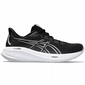 Asics Straight Last Running Shoes Men's Asics Gel-Cumulus 26, Black/Concrete, 11 2E Wide
