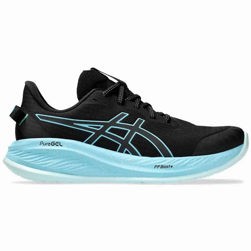 Men's Asics Gel-Cumulus 26 Lite-Show, Lite-Show/Bright Cyan, 8.5 D Medium Asics Shoes Nimbus 23