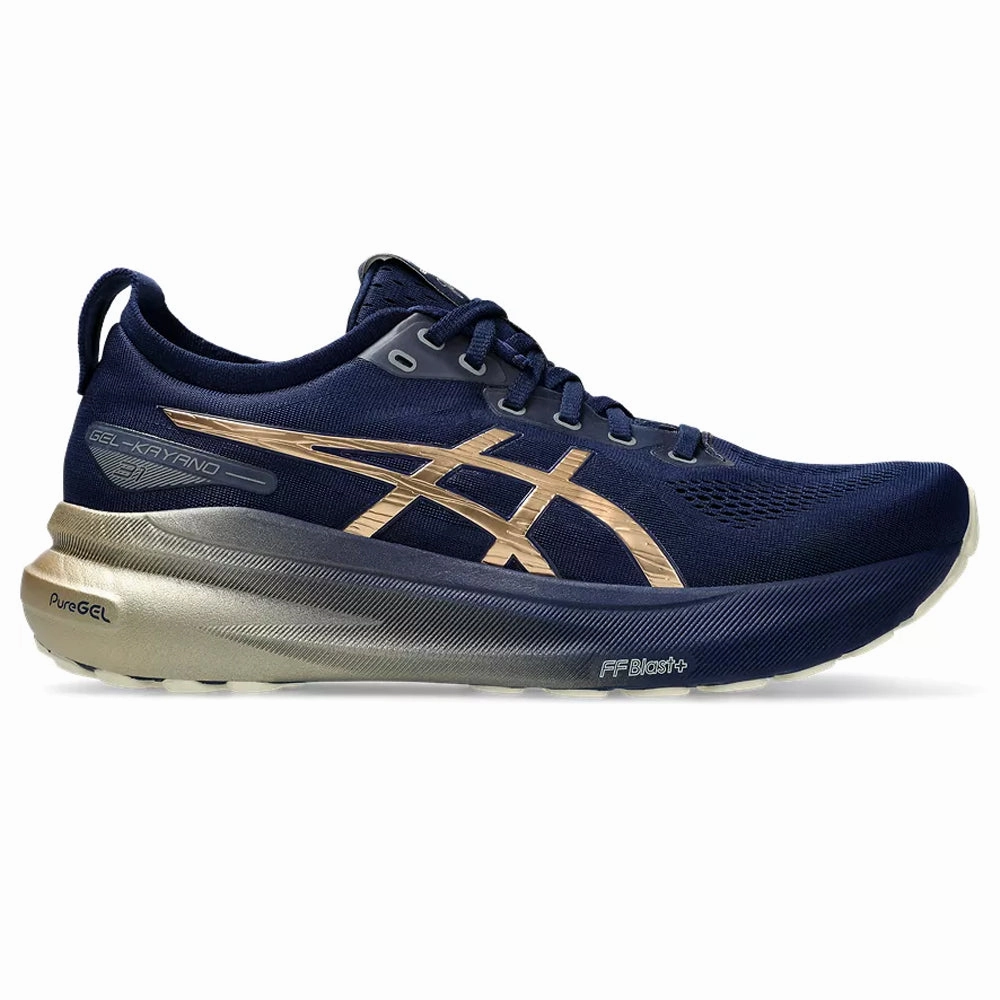 Men's Asics Gel-Kayano 31 Platinum, Blue Expanse/Champagne, 12.5 D Medium Asics Shoes Wholesale Distributors
